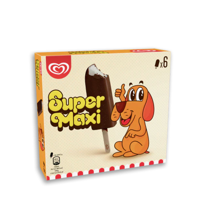 Ice Cream Supermaxi (6x65ml)